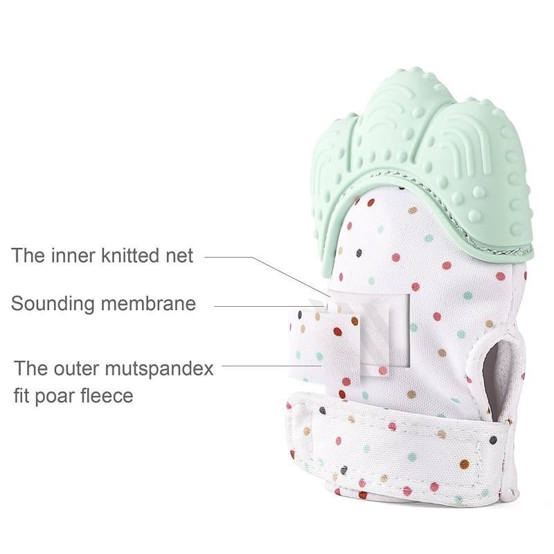 Baby Teething Glove Soothing Mitten Toy