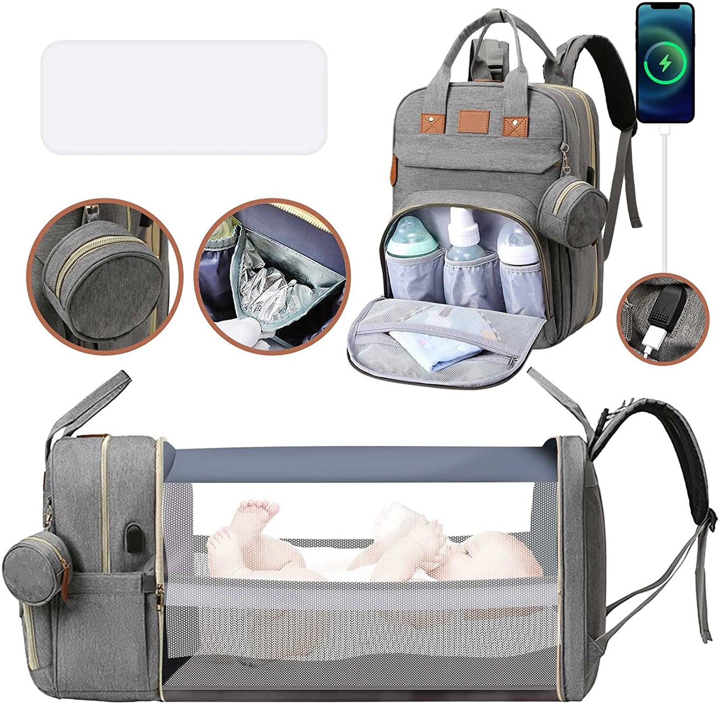 Diaper Changing Backpack Diaper