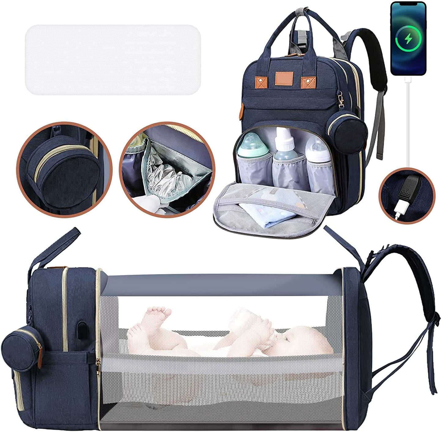Diaper Changing Backpack Diaper
