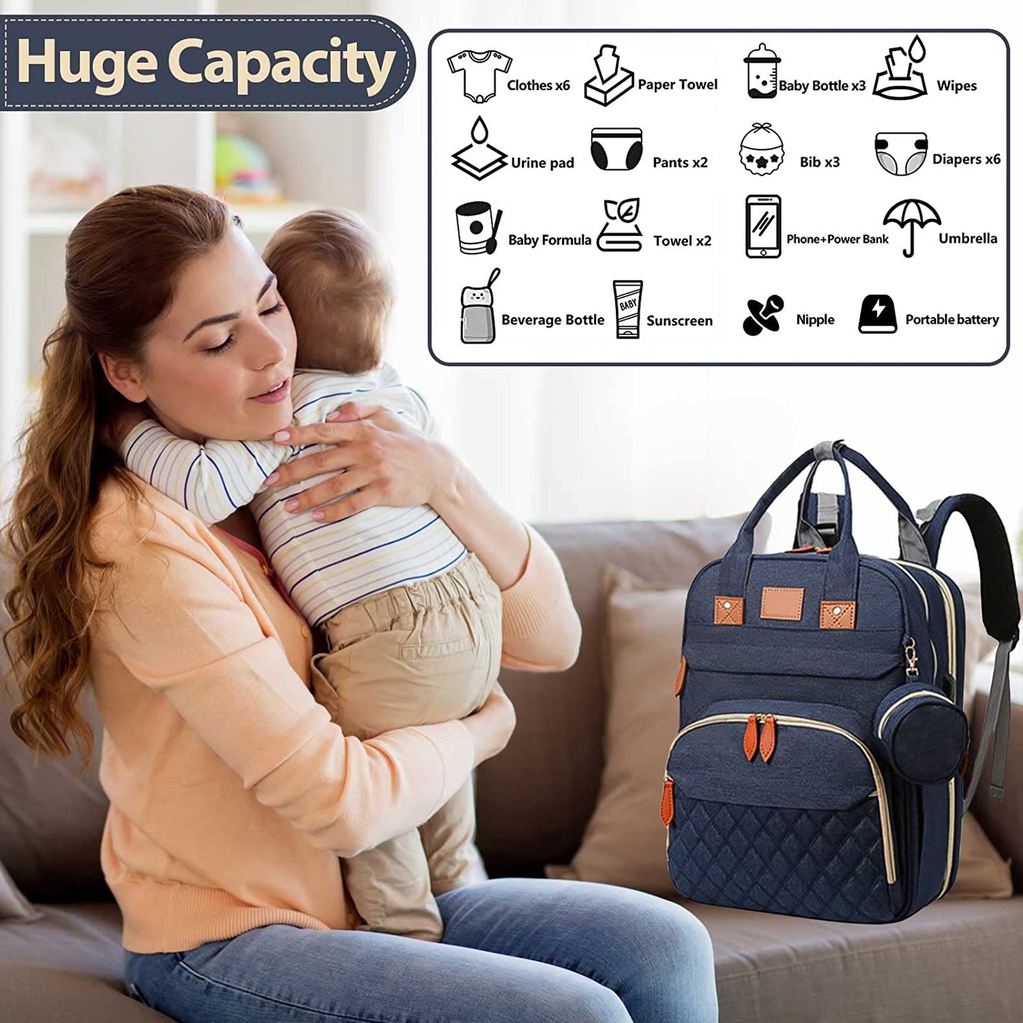 Diaper Changing Backpack Diaper