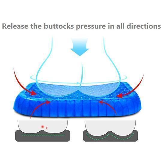 Silicone Egg Seat Cushion  Pressure Relief Pad