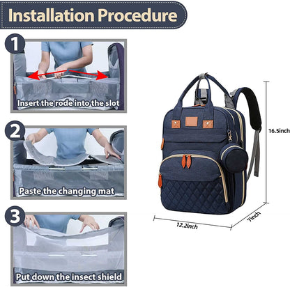 Diaper Changing Backpack Diaper 