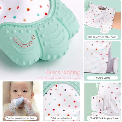 Baby Teething Glove  Soothing Mitten Toy